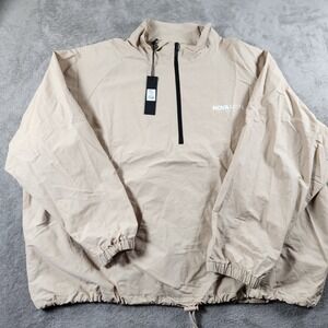 Fashion Nova Men Anorak Pullover Windbreaker Mens size 3XL Lightweight Packable